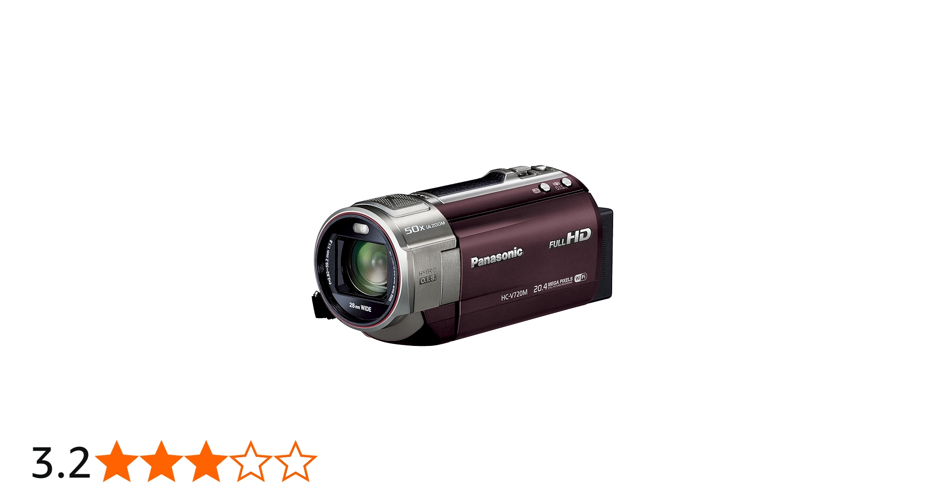 Amazon.co.jp: パナソニック デジタルハイビジョンビデオカメラ V720