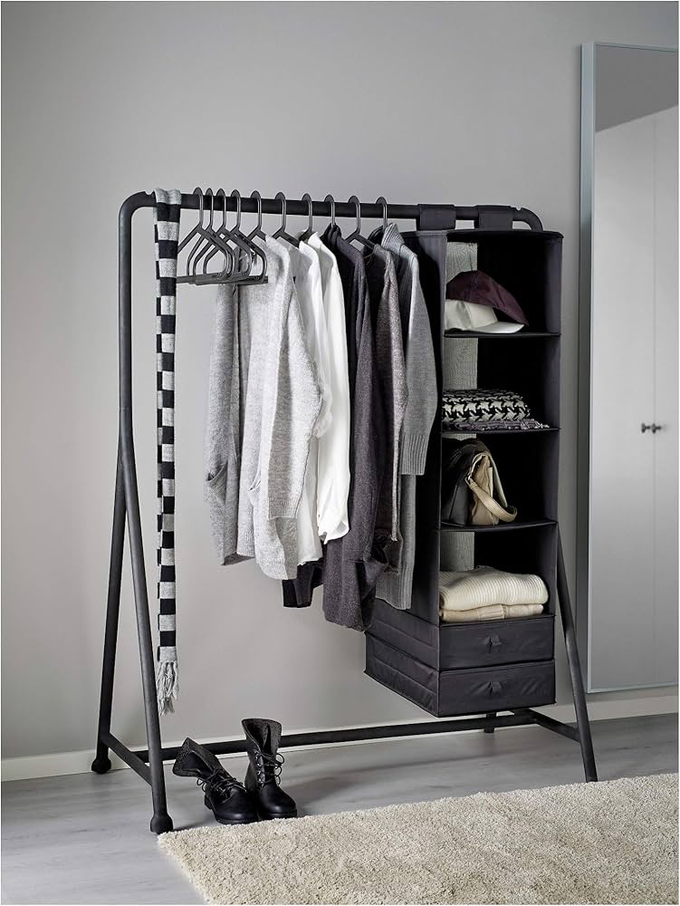 Ikea Turbo Clothes Rack Indoor/Outdoor 117 x 59 cm Black : Amazon