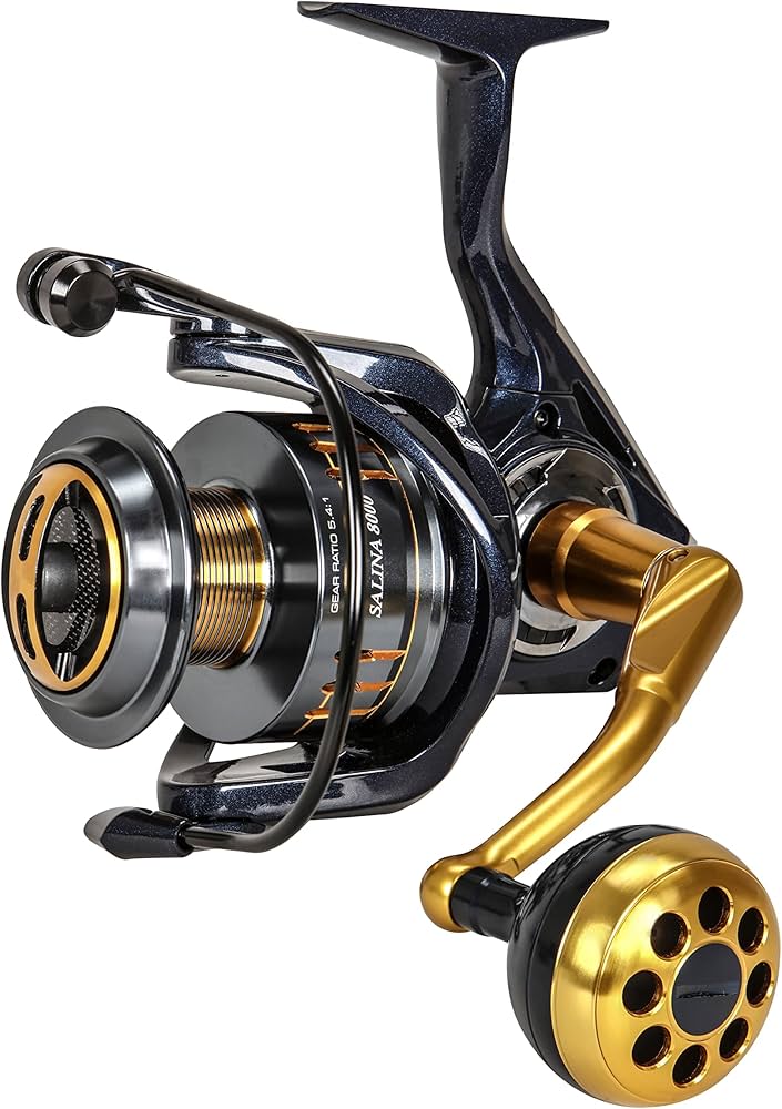 Amazon | オクマ サリナ スピニング 6000 ブルー SA-6000HA | Okuma