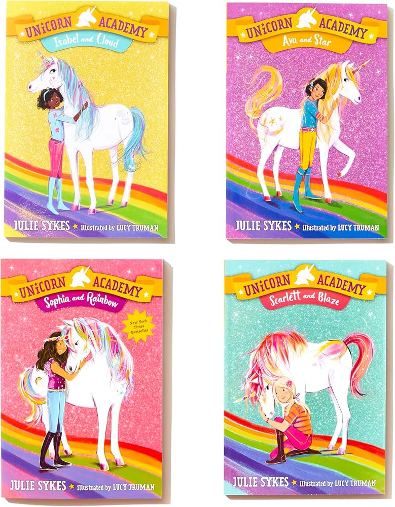 Amazon | Unicorn Academy: Rainbow of Adventure Boxed Set (Books 1