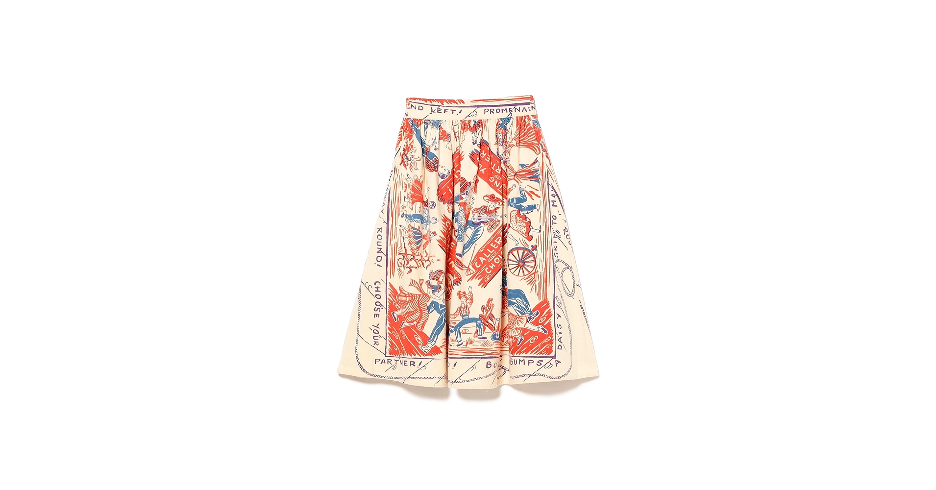 Amazon.co.jp: [ビームスボーイ] スカート 【別注】 BINDU ウエスタン
