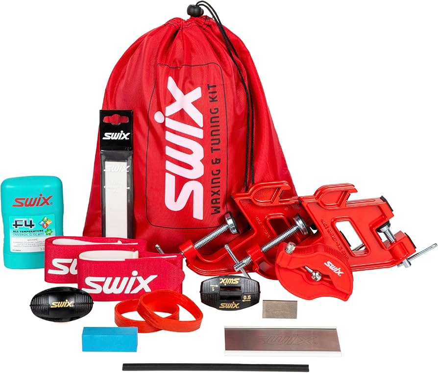 Swix Ski and Snowboard Touchup and Wax Kit - Comprehensive Winter