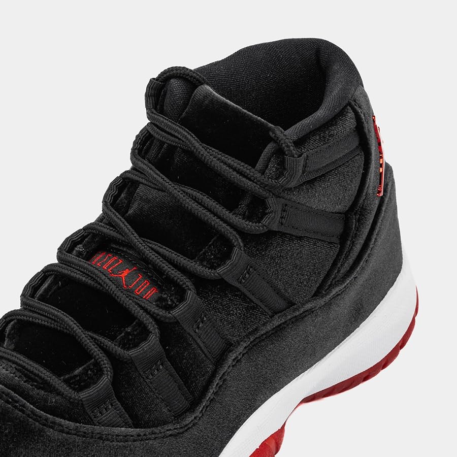 Amazon.com | Air Jordan 11 Bred Velvet Womens Lifestyle Shoes