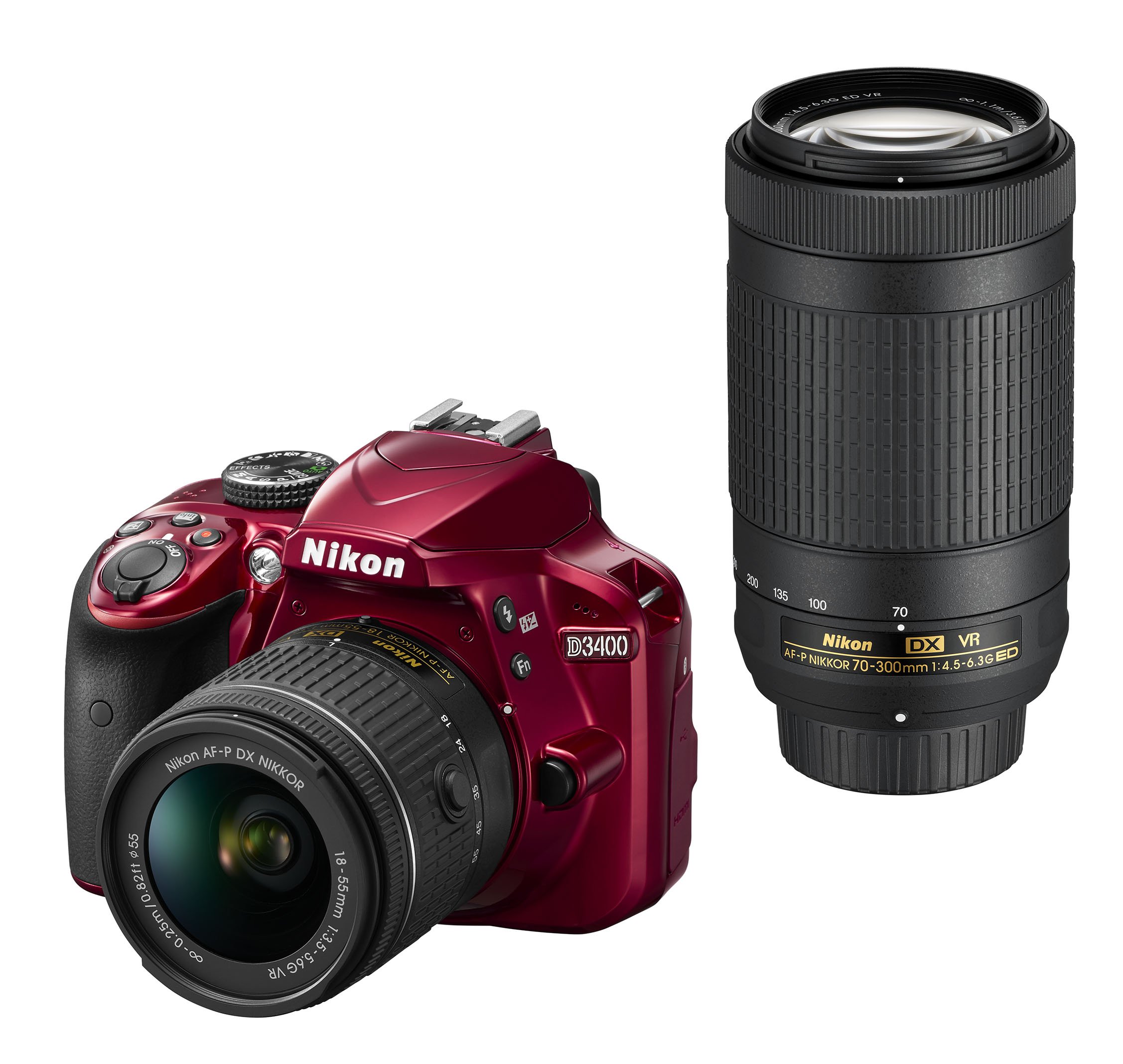 Amazon | Nikon デジタル一眼レフカメラ D3400 ダブルズームキット