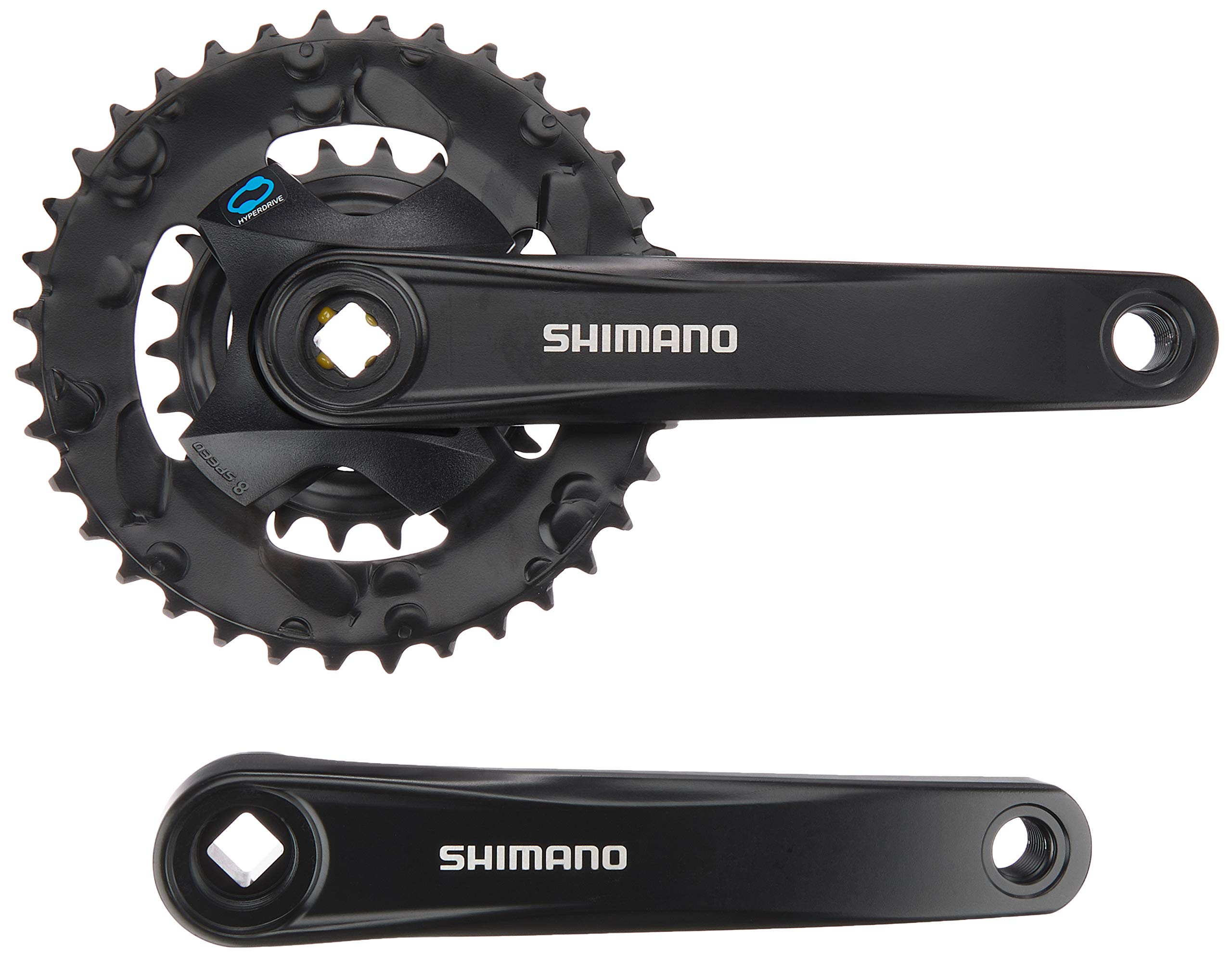 Amazon | シマノ(SHIMANO) クランクセット FC-M315-B2 ブラック 36X22T
