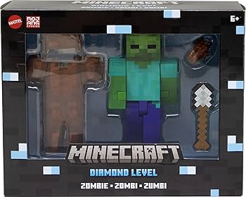 Amazon | Mattel マインクラフト ダイヤモンドレベル ゾンビ