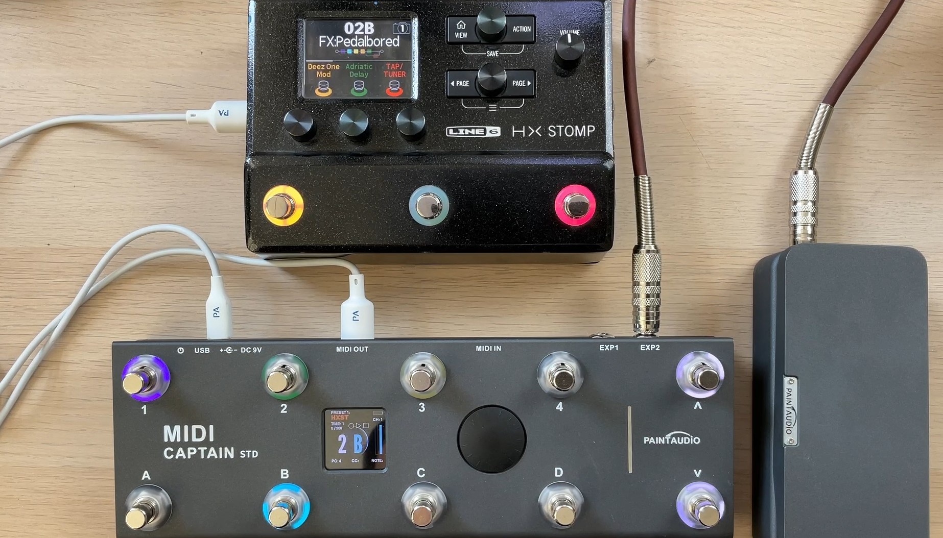 Amazon.com: Paint Audio MIDI Captain Foot Controller and Wireless