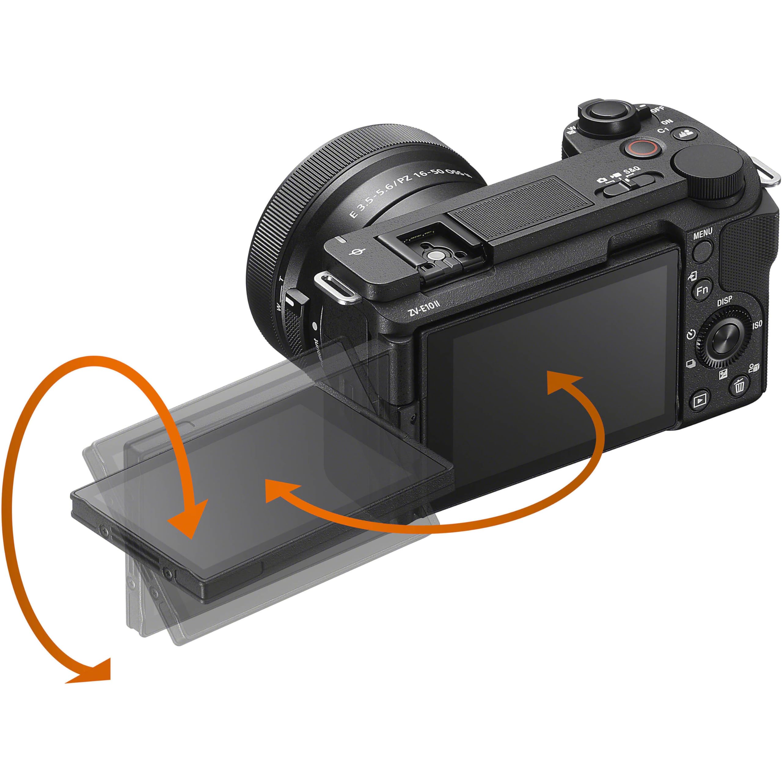 Amazon.com : Sony ZV-E10 II + 16-50mm Lens, Wide Angle and