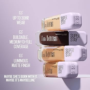 Amazon.com : Maybelline Super Stay Lumi-Matte Foundation