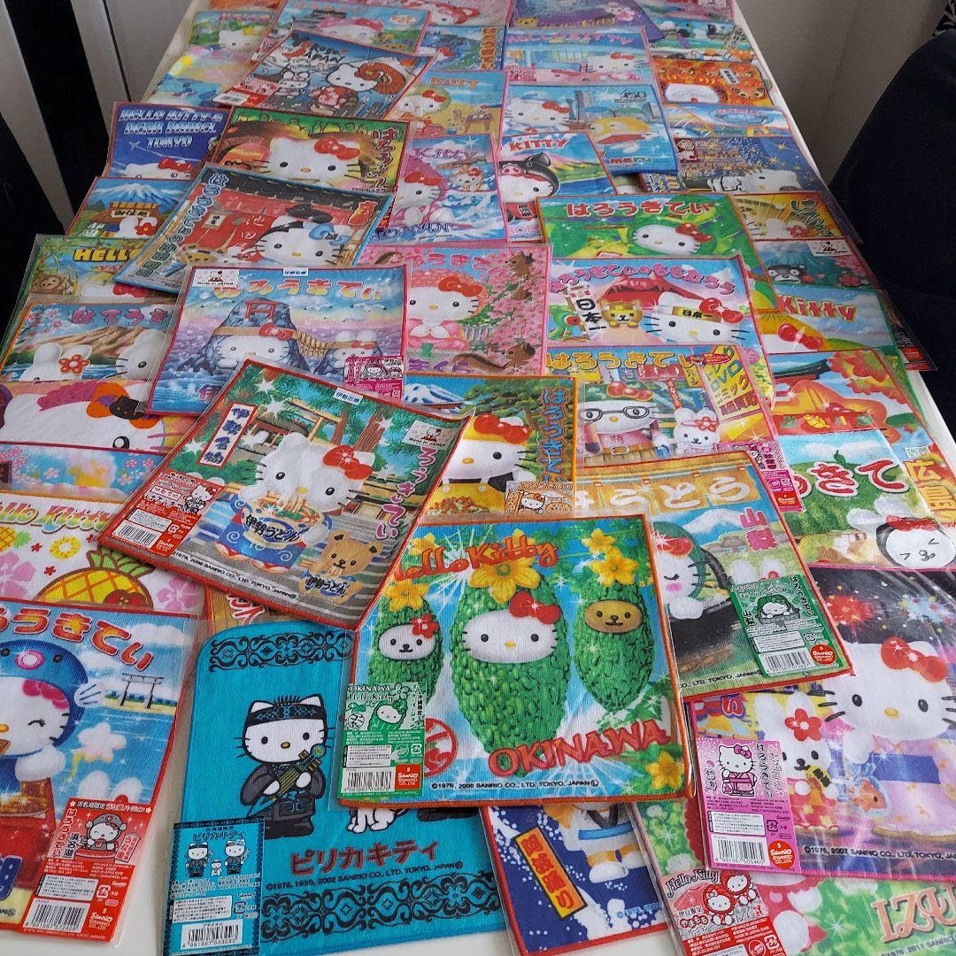 最終値下げ キティちゃん ✨レア✨ご当地キティ プチタオル 249枚
