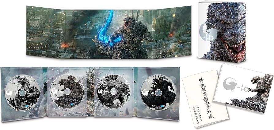 Amazon.co.jp: 『ゴジラ-1.0』 豪華版 4K Ultra HD Blu-ray 同梱4枚組