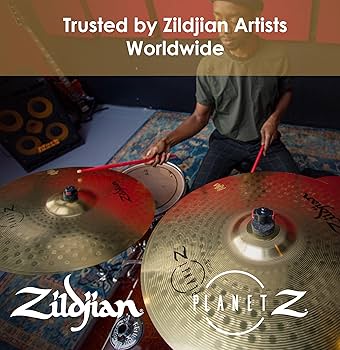 Amazon.com: Avedis Zildjian Company Planet Z Pro Cymbal Set - 14