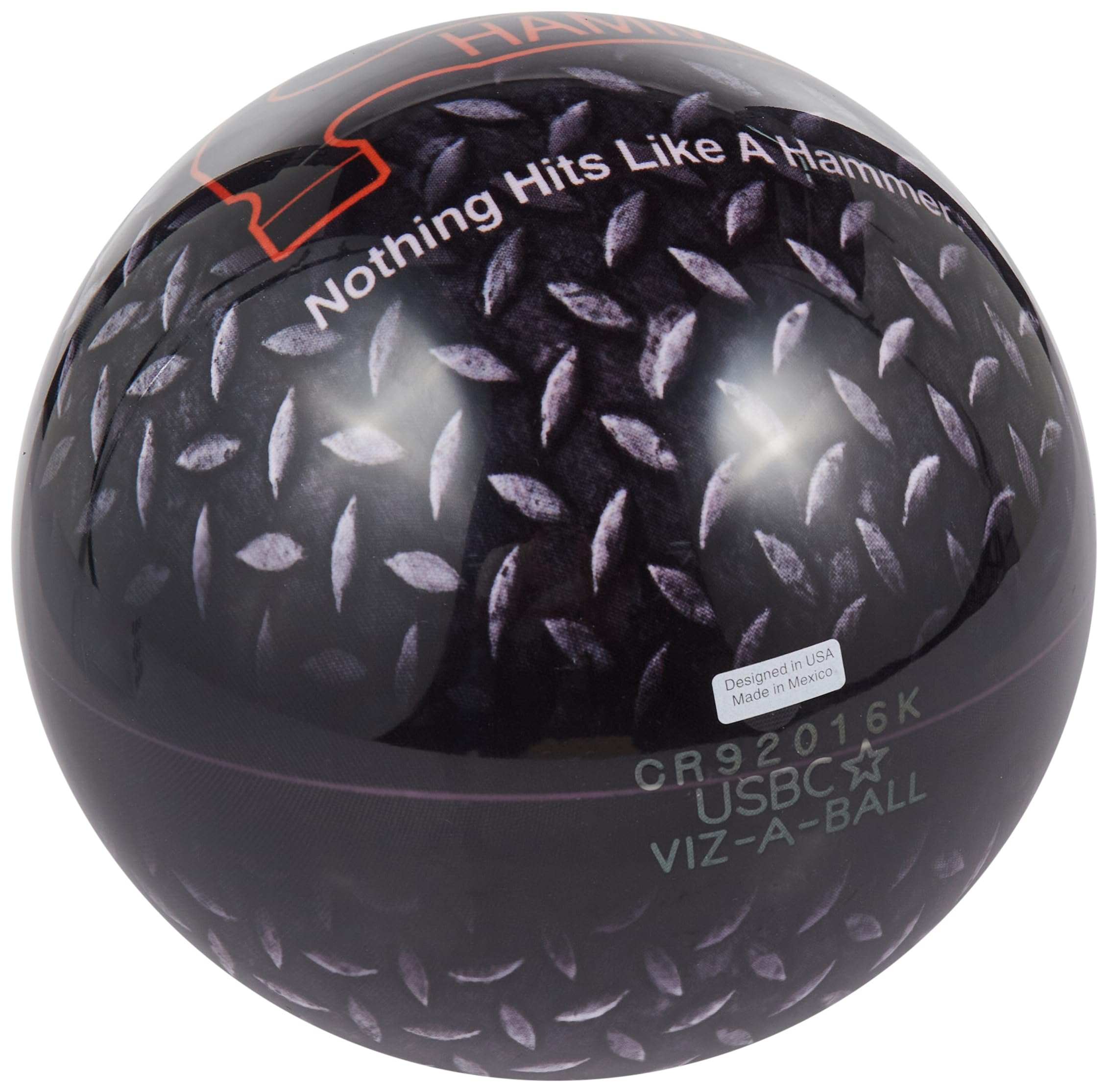 HAMMER ブラックパールウレタン 78D 15ポンド ボウリング ボール