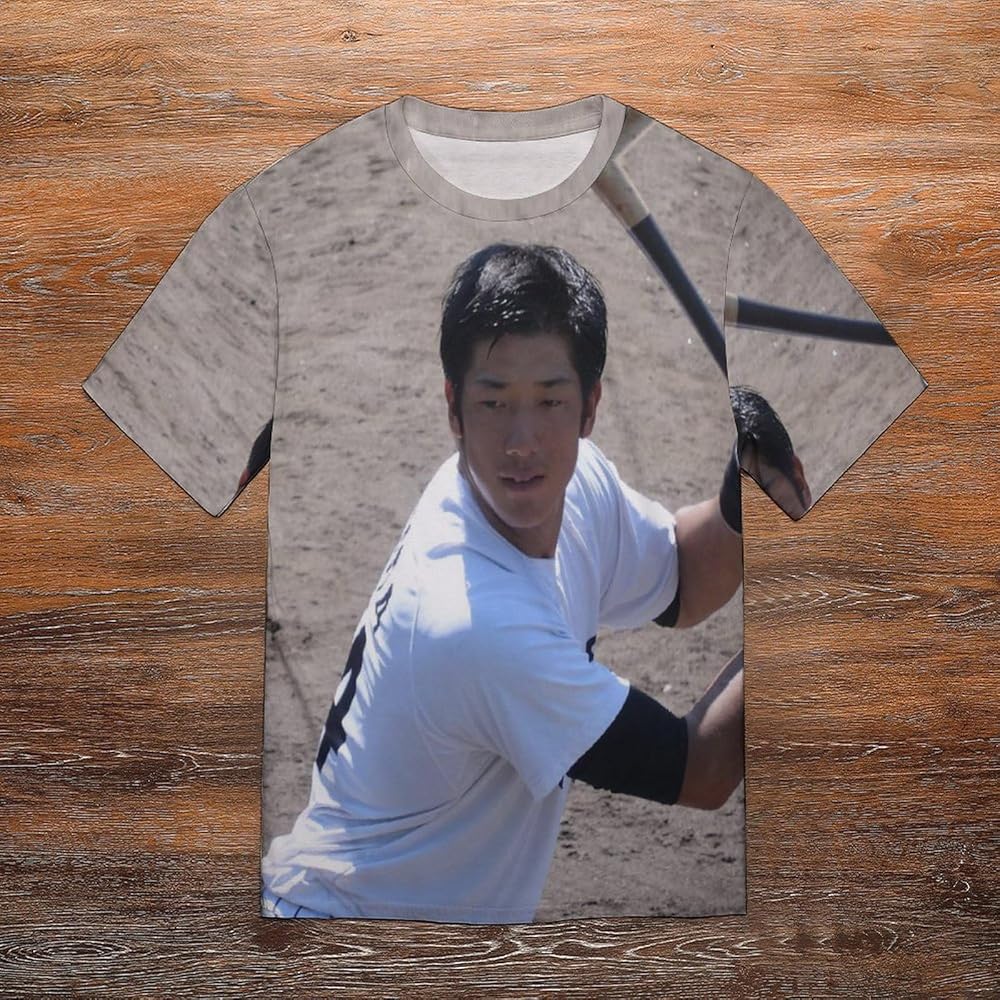 Amazon.co.jp: [HAMOM] 阪神タイガース 横田慎太郎 メンズ Tシャツ