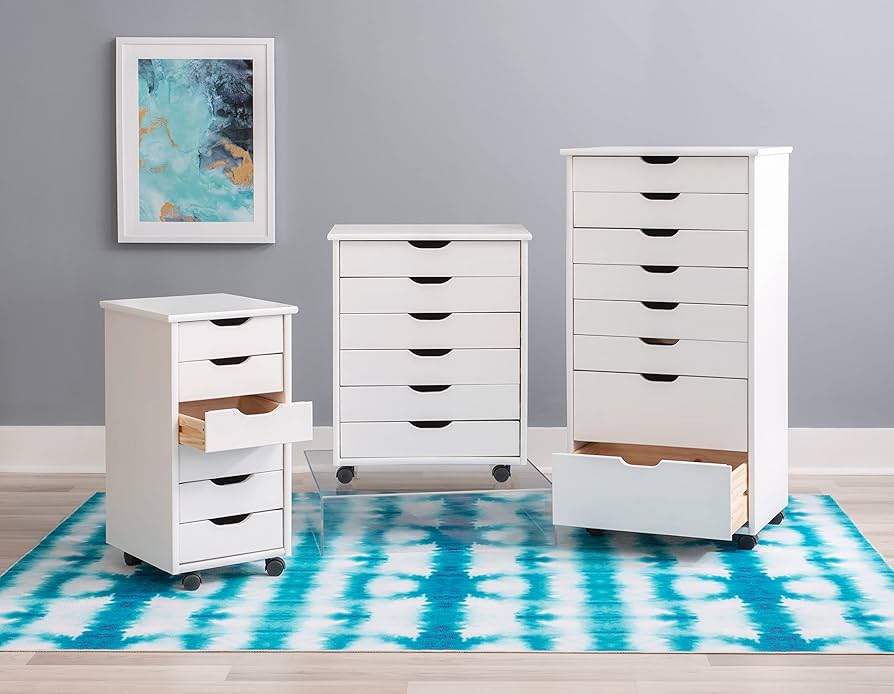 Amazon.com: Linon Home Decor Products Corinne Six Drawer Storage