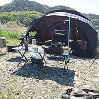Amazon | DRASOUL 多功能ドームテント 撥水加工 煙突付き 日除け 遮光