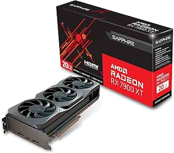 Amazon.com: Sapphire 21323-01-20G AMD Radeon RX 7900 XT Gaming