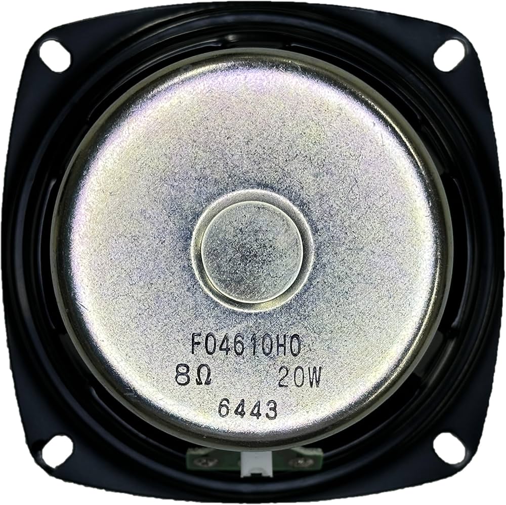 Amazon.co.jp: スピーカー（フルレンジ）（1個）10cm 8Ω 定格20W