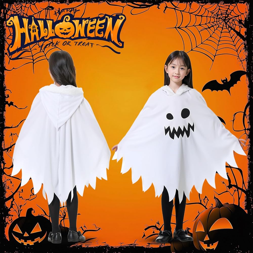 Amazon.co.jp: [Buoniganuo] ハロウィン コスプレ 子供 蛍光効果 幽霊