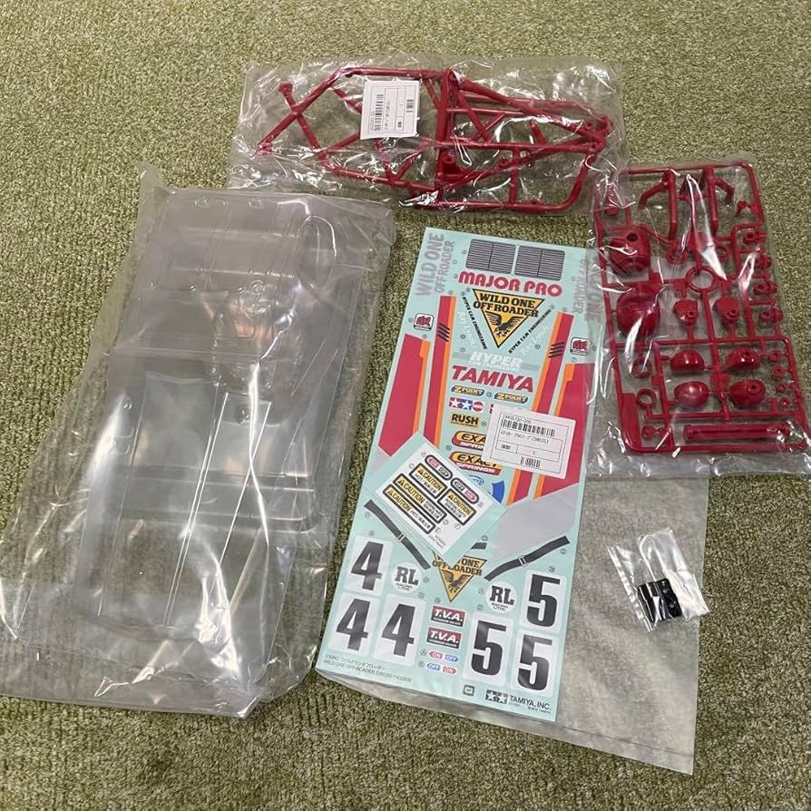 Amazon | TAMIYA ワイルドワン オフローダー ボディ ステッカー セット