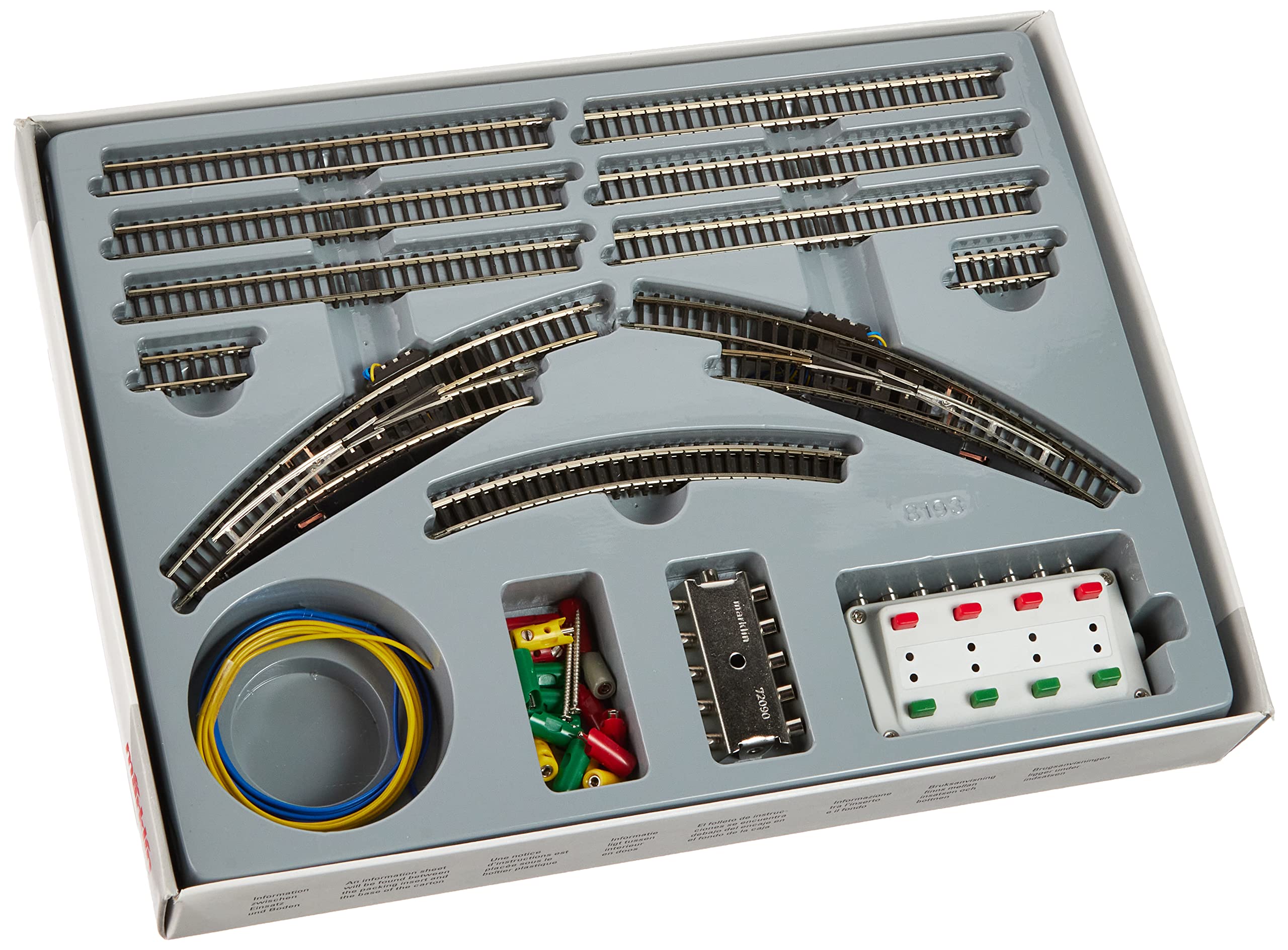 Amazon.co.jp: Marklin メルクリン 8193 Z 1/220 レール/線路 拡張