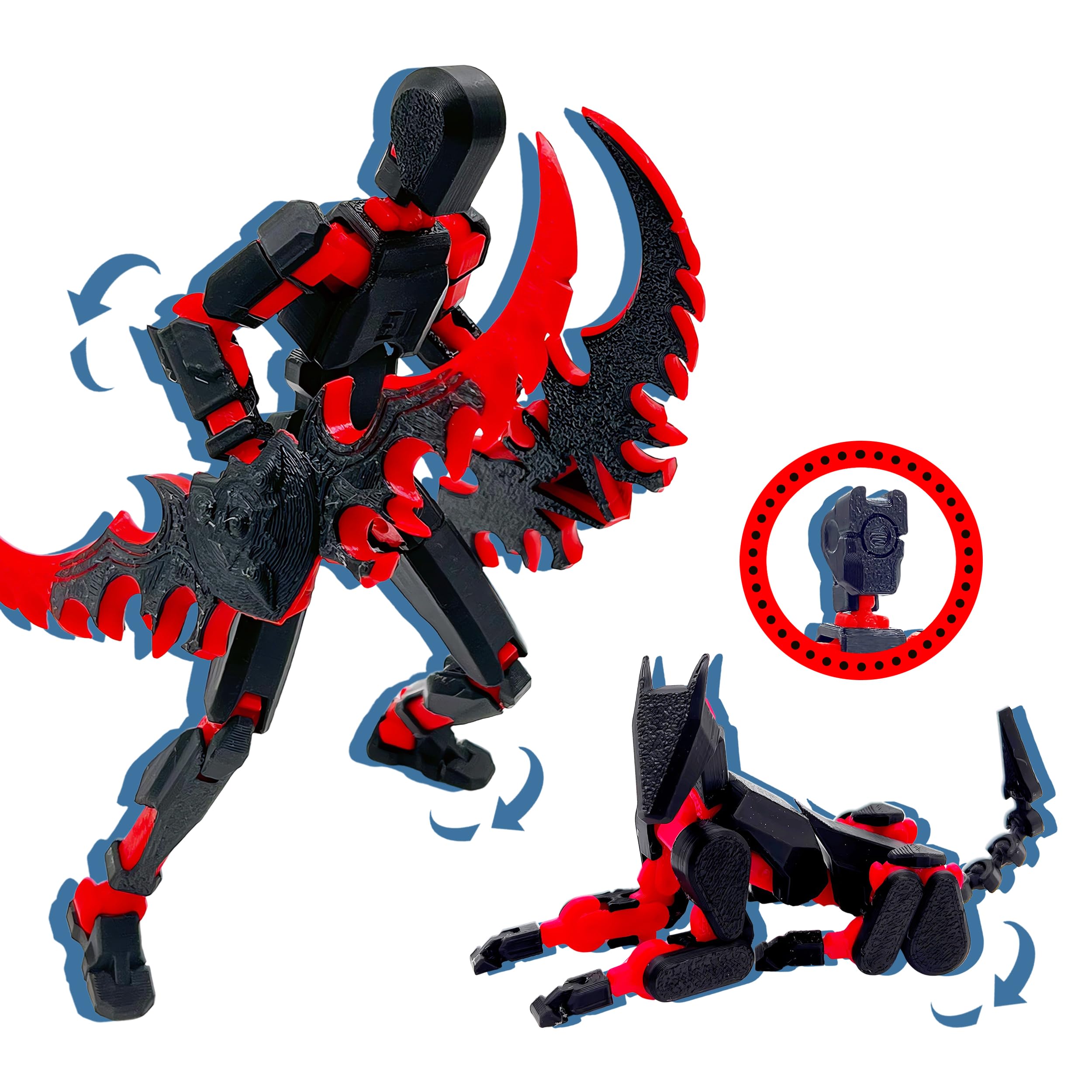 Amazon.co.jp: 【組立完了】T13 アクションフィギュアセット 3D
