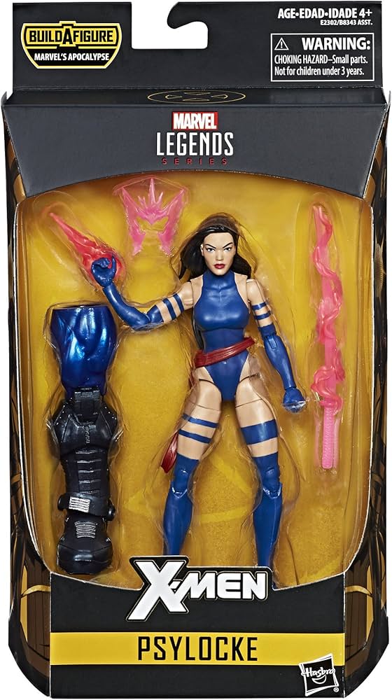 Marvel Legends Series X-Men Psylocke 6-inch Figure : Amazon.co.uk
