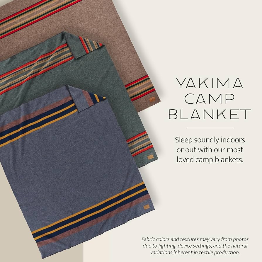 Amazon.com: Pendleton Yakima Camp Blanket Twin 66