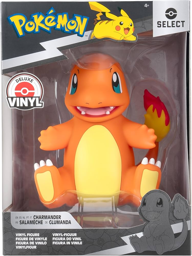 Amazon.co.jp: ポケモン ヒトカゲ デラックス セレクト ビニール