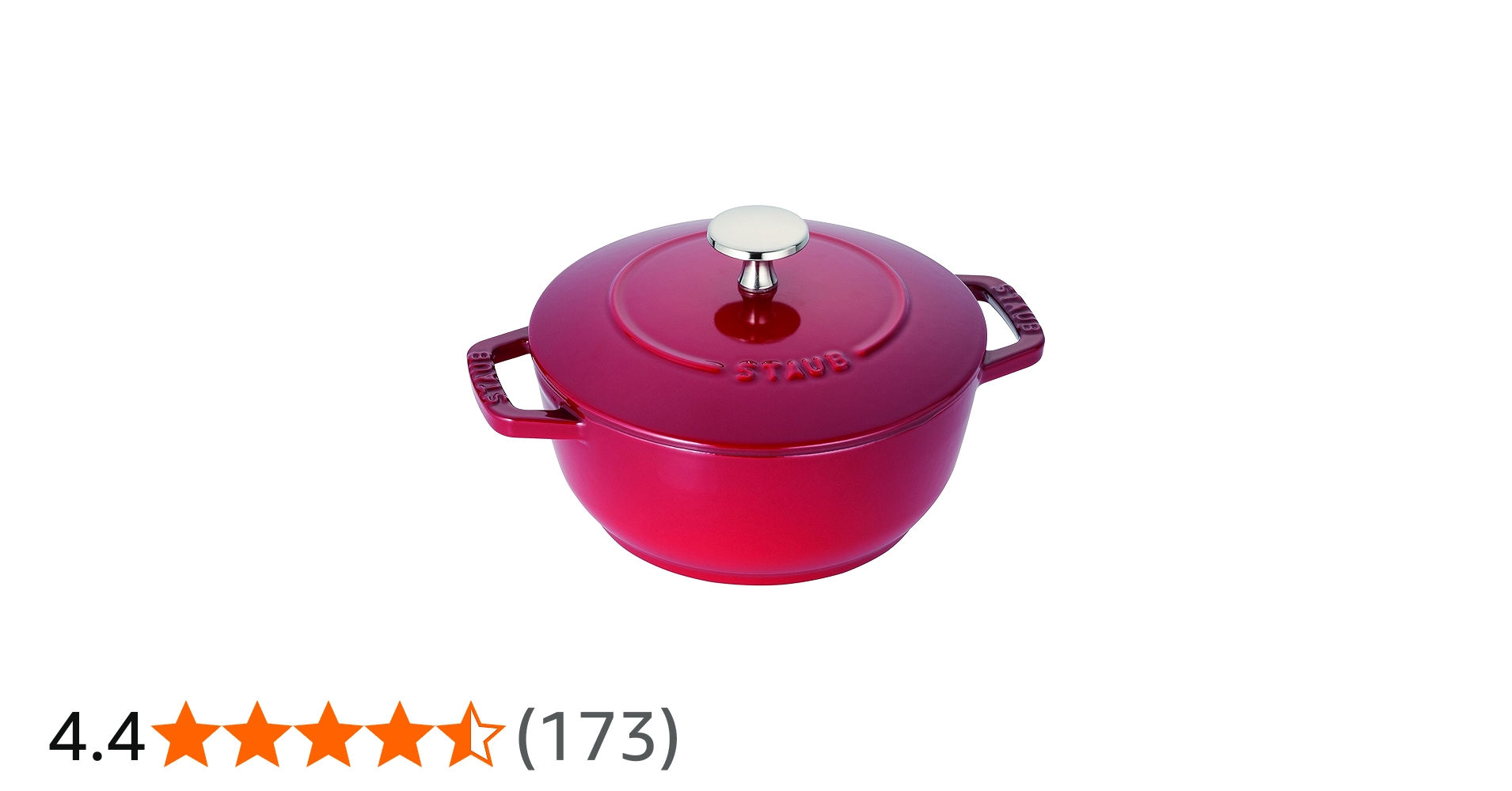 Amazon.co.jp: staub ストウブ 「 ワナベ チェリー S 16cm 」 両手