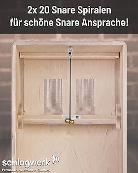 Amazon.co.jp: SCHLAGWERK シュラグヴェルク 2 in One カホン “ダーク