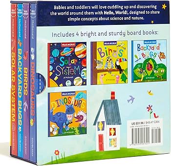 Hello, World! Boxed Set: Solar System; Dinosaurs; Backyard Birds
