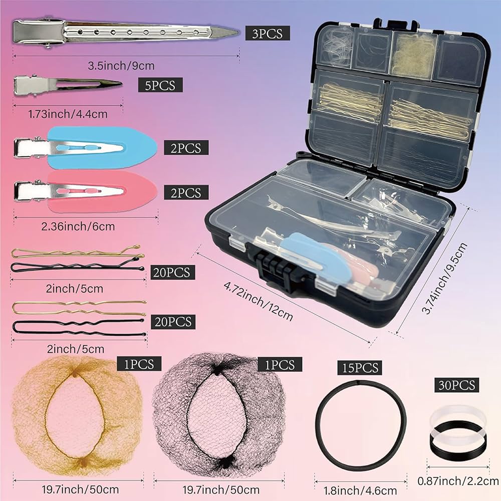 Amazon.com : B1jounie YA Hair Accessories Kit, 160Pcs Hair Clips