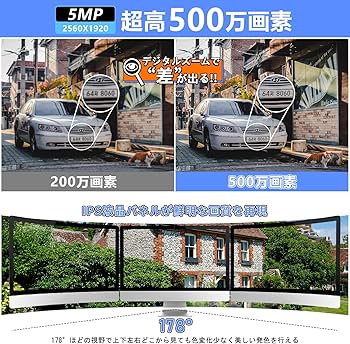 Amazon.co.jp: A-ZONE 300万画素録音カメラ 防犯カメラ 監視カメラ