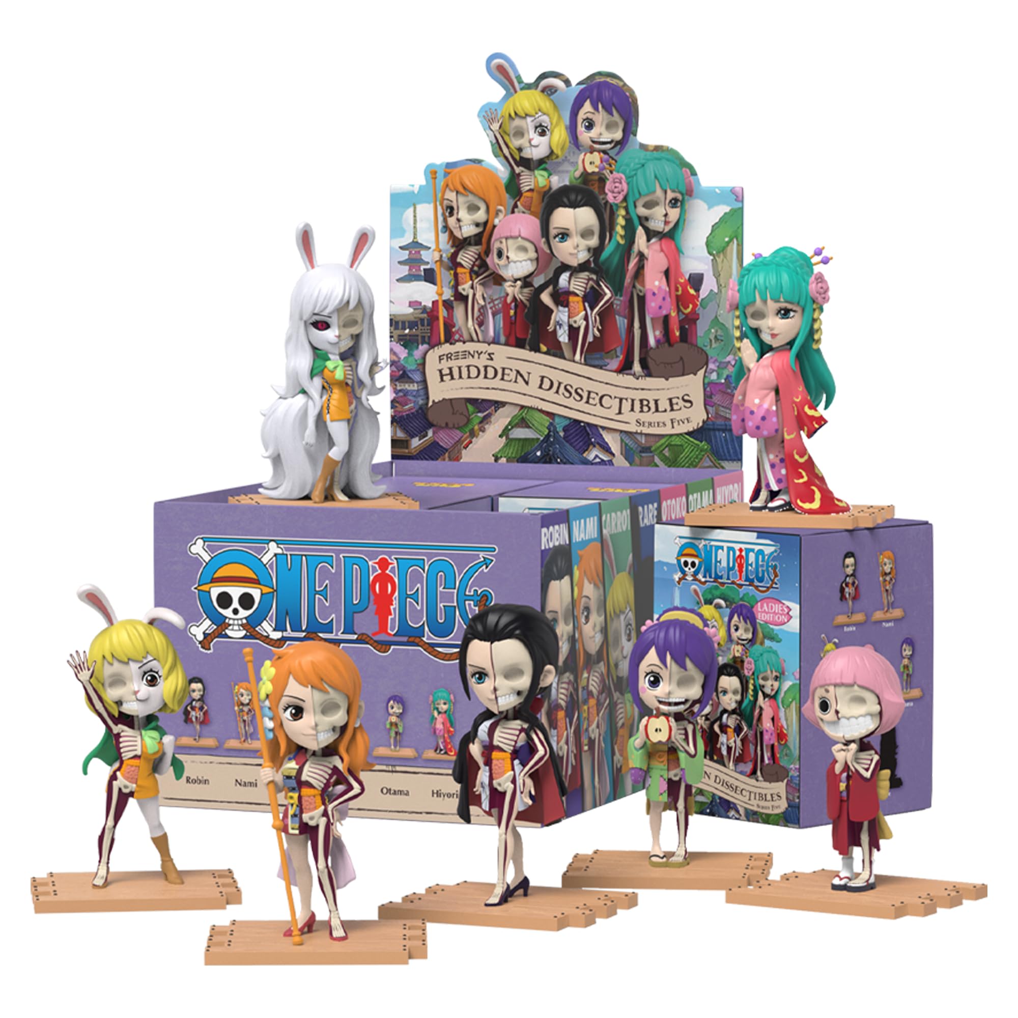Amazon.com: Mighty Jaxx Freeny's Hidden Dissectibles One Piece