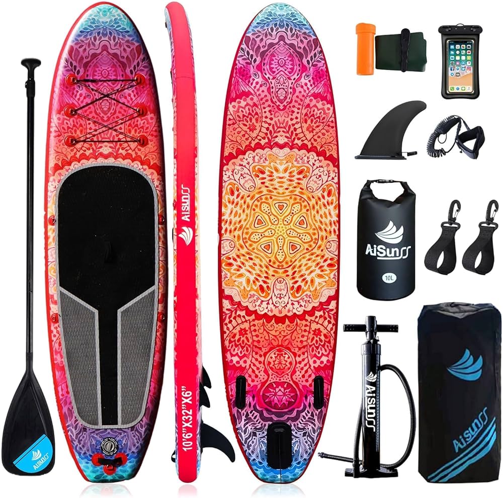 Amazon | AISUNSS サップボード SUP ボード インフレータブル スタンド