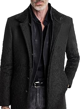 John Varvatos Men's Lexington Coat, Black at Amazon Men's Clothing