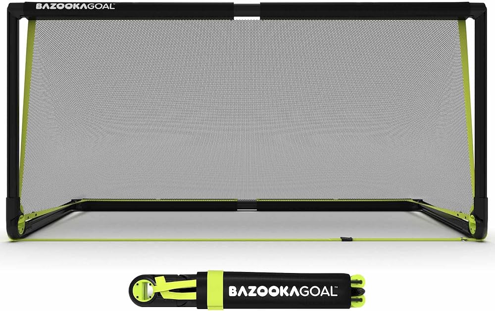Amazon | BazookaGoal ポップアップサッカーゴール – 折りたたみミニ