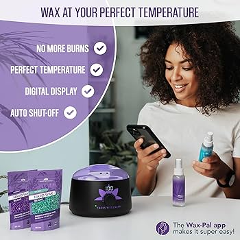 Amazon.com : Tress Wellness Wax Warmer Kit with Silicone Wax