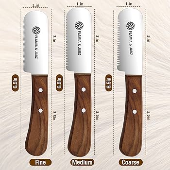 Amazon.com: FLAMIA & JABZ Professional Dog Grooming Hand Stripping