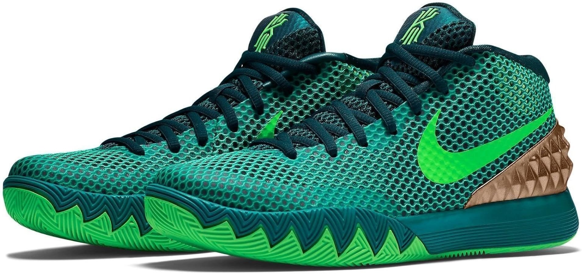 NIKE KYRIE 1 'AUSTRALIA' TEAL/GREEN STRIKE/EMERALD MENS SIZE 7.5