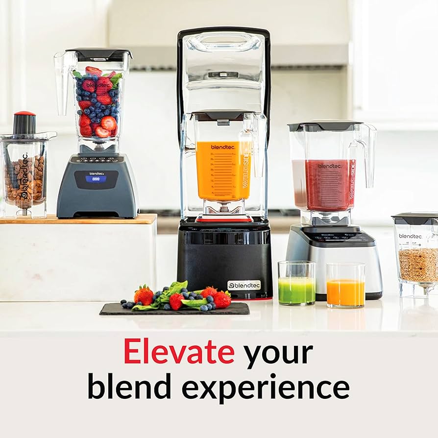 Amazon.com: Blendtec 75 oz FourSide Jar and 34 oz GO Travel Bottle