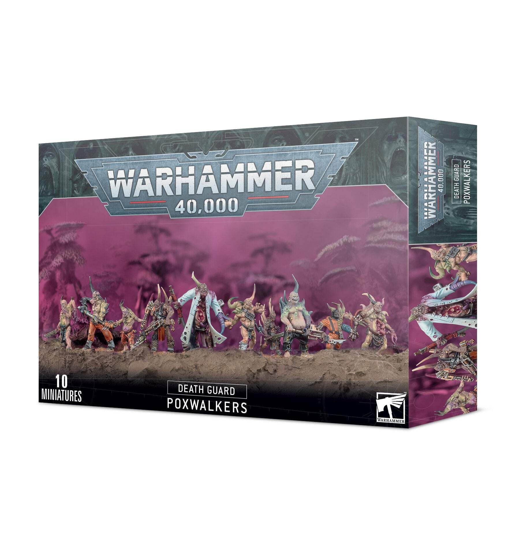 40K ポクスウォーカー/Poxwalkers 4枚 英語 MTG ポクスウォーカー