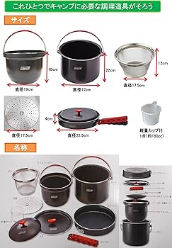 Amazon | Coleman(コールマン) アルミクッカーコンボ 2000026764