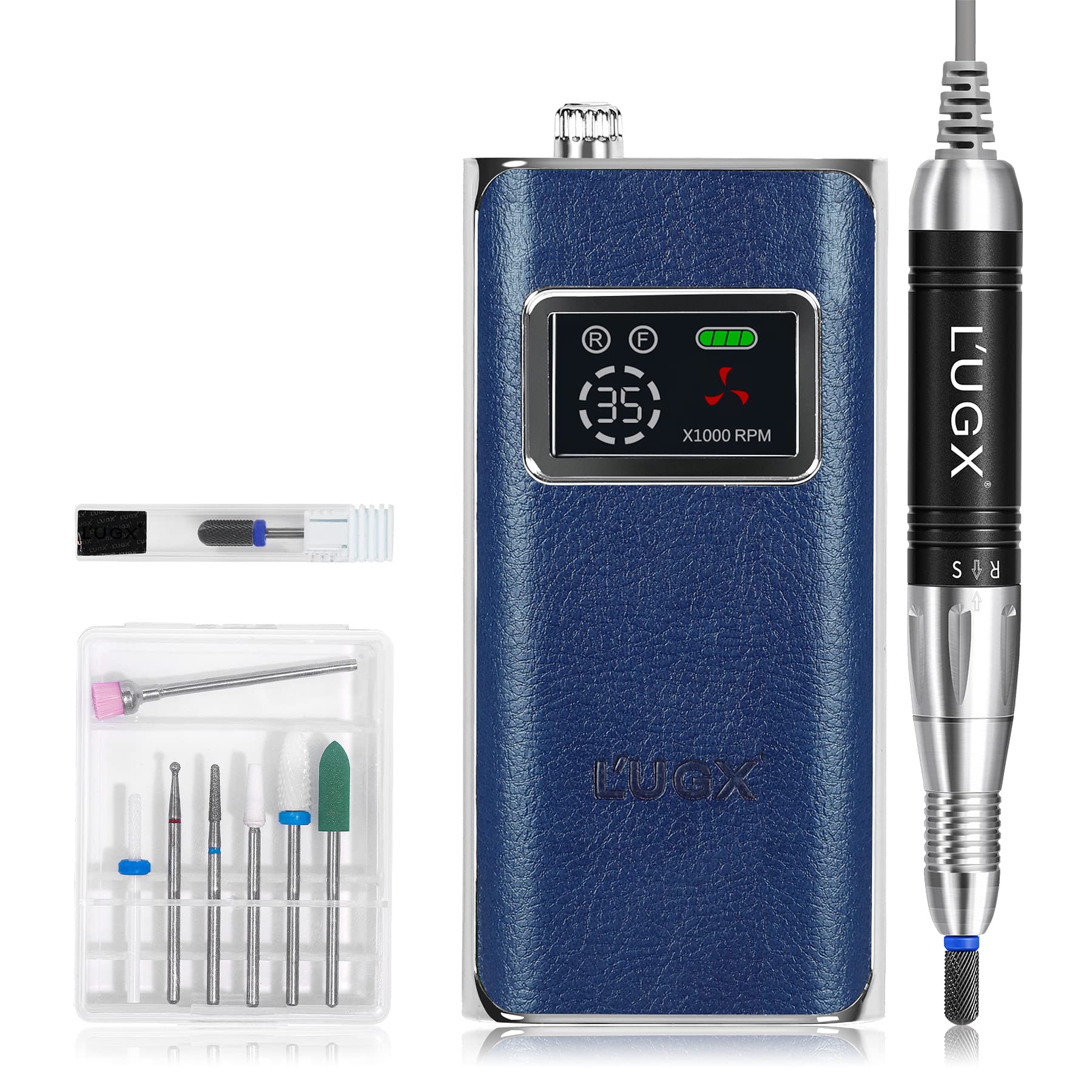 Amazon.com: L'UGX Nail Drill, 35000RPM Professional Nail Efile