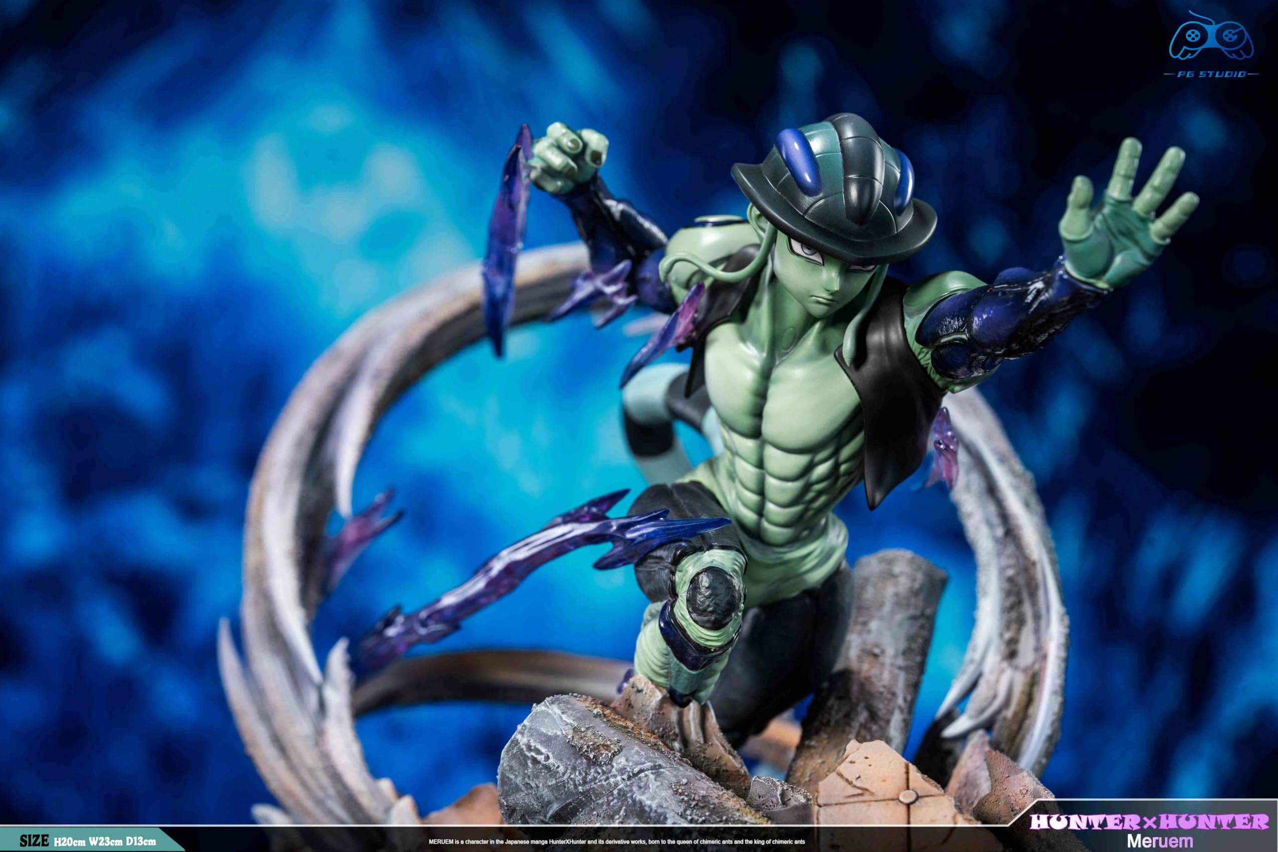 Amazon.co.jp: メルエム 蟻の王 フィギュア 1/6スケール 塗装済み完成