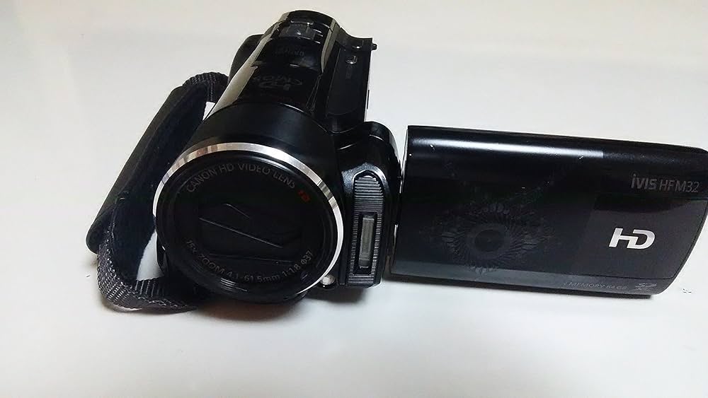 ○ 美品 Canon デジタルビデオカメラ iVIS HF M32 ブラック CANON iVIS