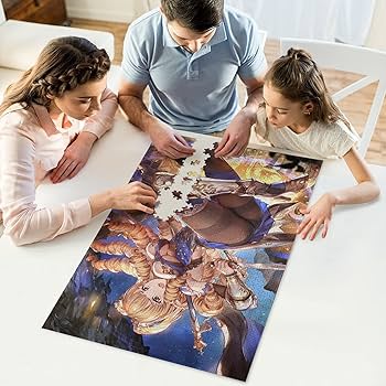 神撃のバハムートパズル 1000ピース 4種セット 神撃のバハムートパズル