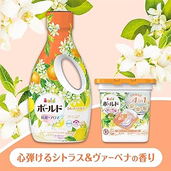 Amazon.co.jp: ボールド 洗濯洗剤 ジェルボール4D プレミアム