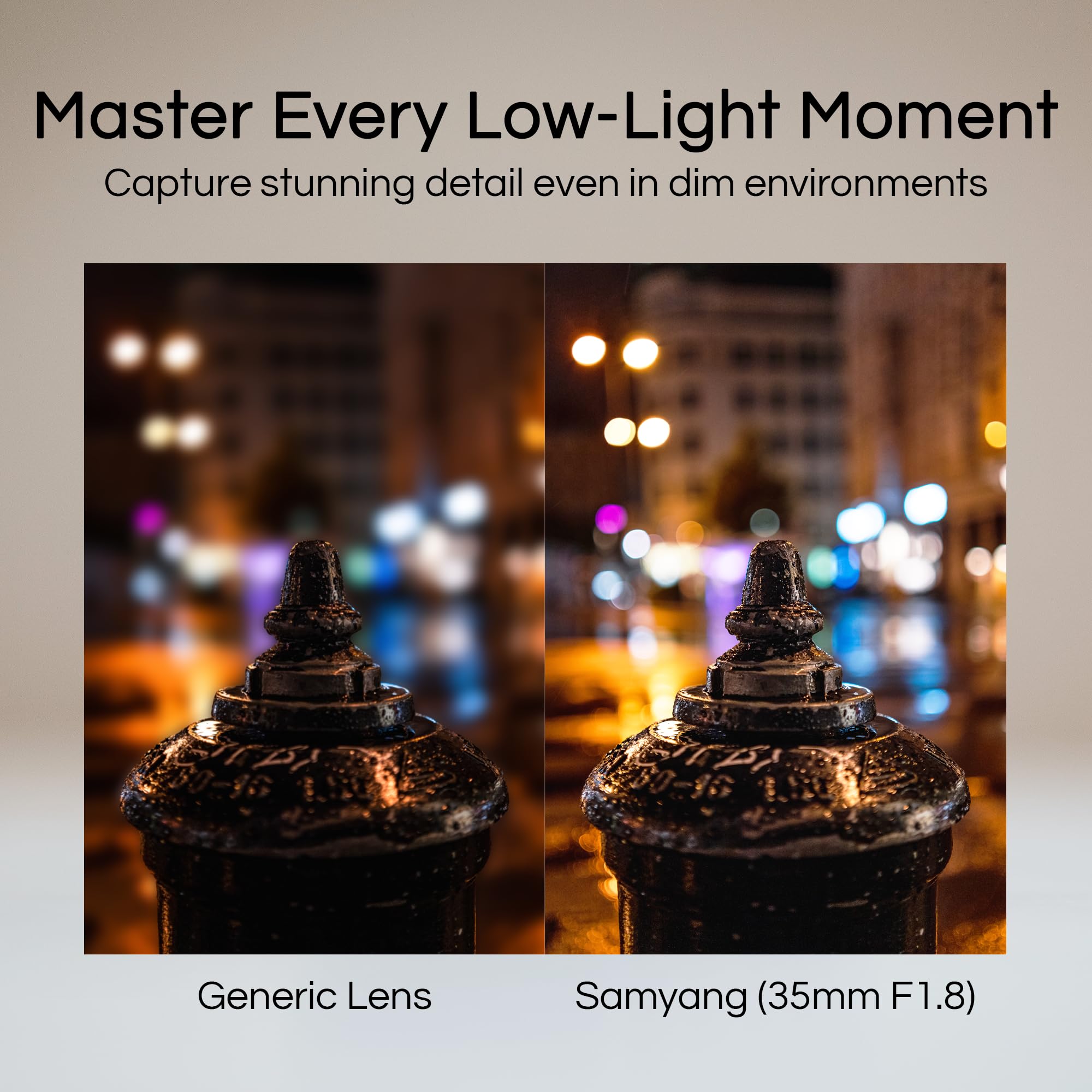 Amazon.co.jp: Samyang 35mm F1.8 オートフォーカス コンパクト フル